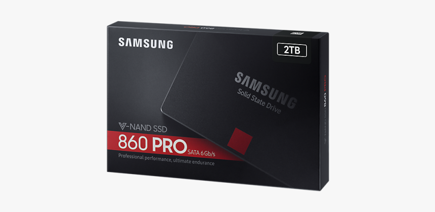 Ssd Png Transparent Picture - Samsung 860 Pro 256gb, Png Download