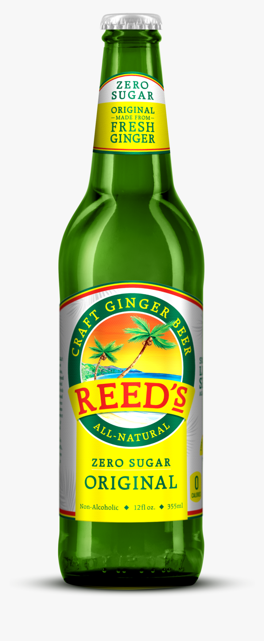 Reeds Zero Sugar Ginger Beer, HD Png Download
