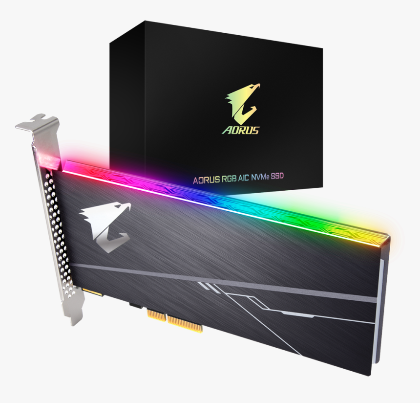 Aorus Rgb Aic Nvme Ssd 512gb, HD Png Download