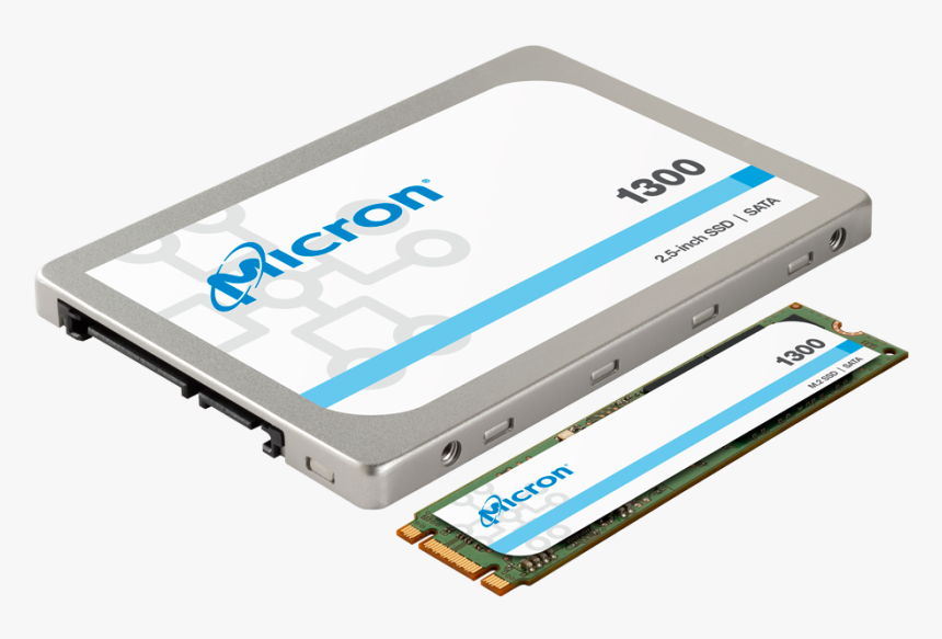 1300 Sata Ssd - Micron 1300, HD Png Download