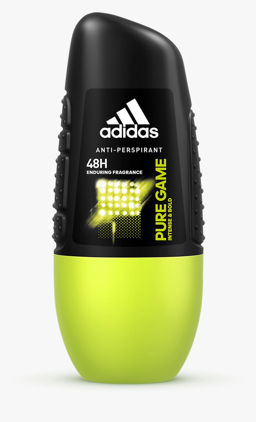 Pure Game Anti Perspirant Roll On For Him - Adidas Roll On Pure Game, HD Png Download