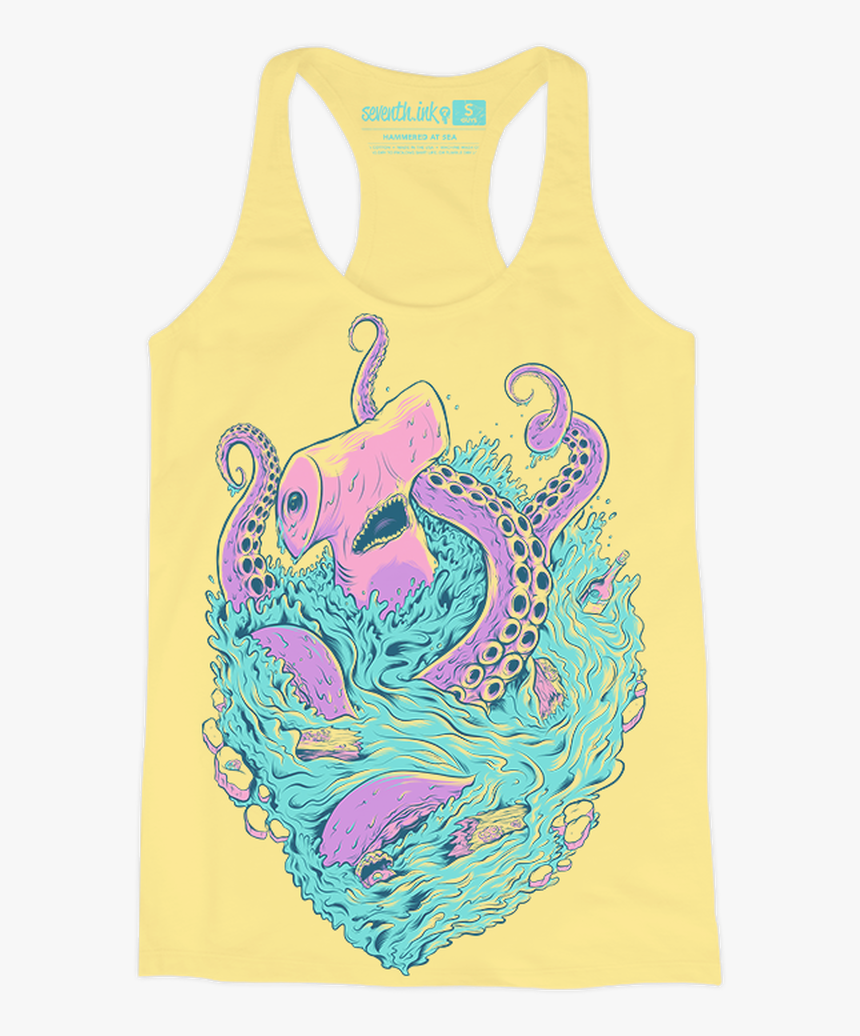 Hammered At Sea Racerback Tank Top By Seventh - Active Tank, HD Png Download