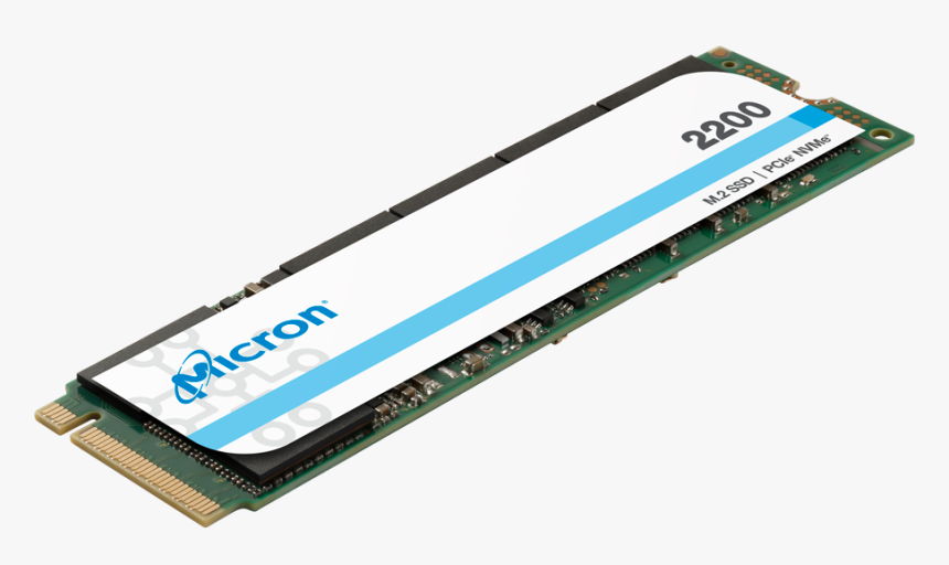 2200 Pcie Nvme™ Ssd - Micron 2200 Pcie Nvme Ssd, HD Png Download