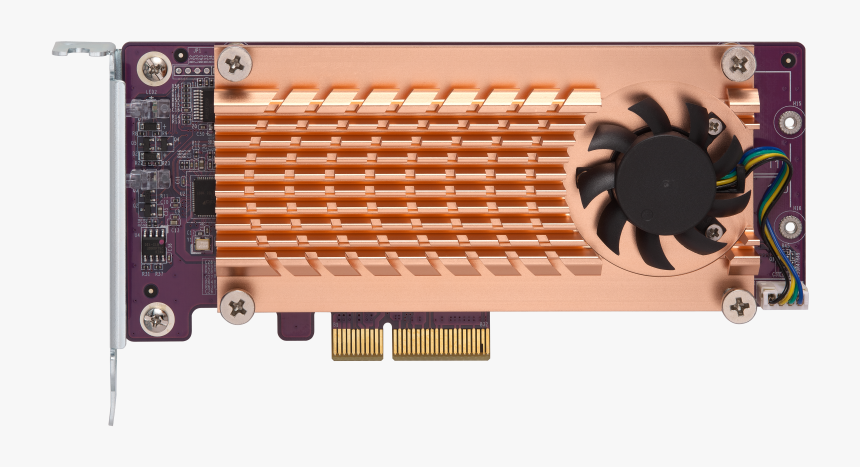 Qnap Qm2 4p 384, HD Png Download