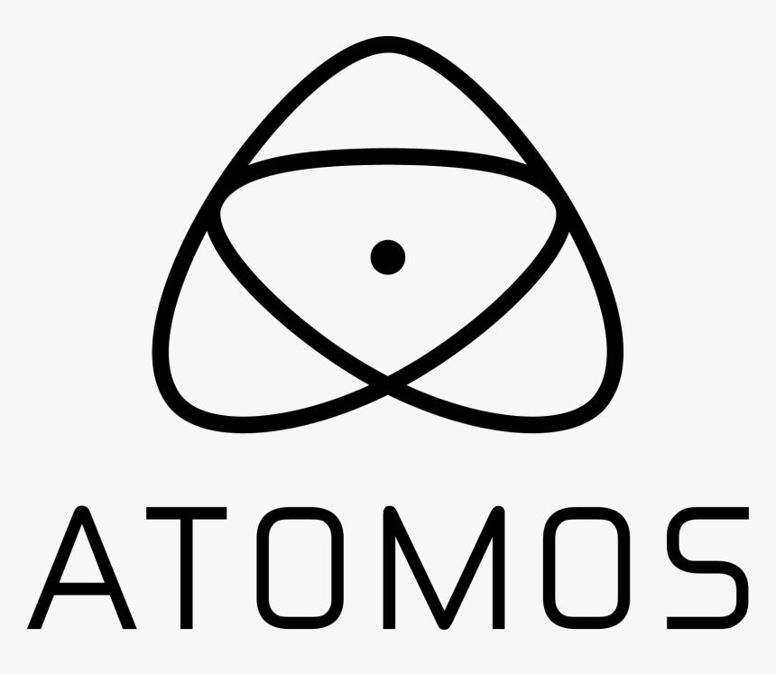 Transparent Vertical Black Line Png - Atomos Logo Png, Png Download