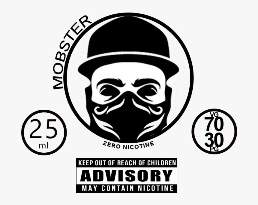 Mobster Eliquid - Illustration, HD Png Download