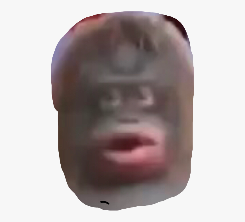 #lemonke #funny #monkey #freetoedit - Mask, HD Png Download