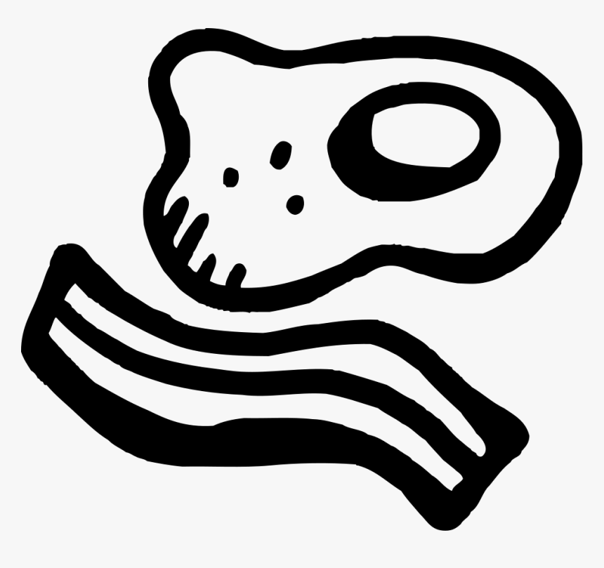 Bacon And Eggs - Bacon And Eggs Icon, HD Png Download