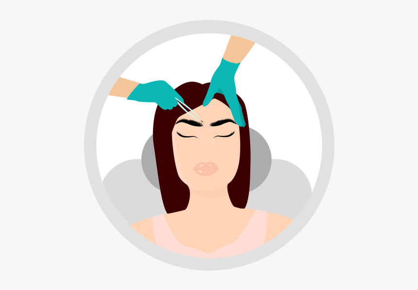 Eyebrow Transplant - Eyebrow Transplant Animation, HD Png Download