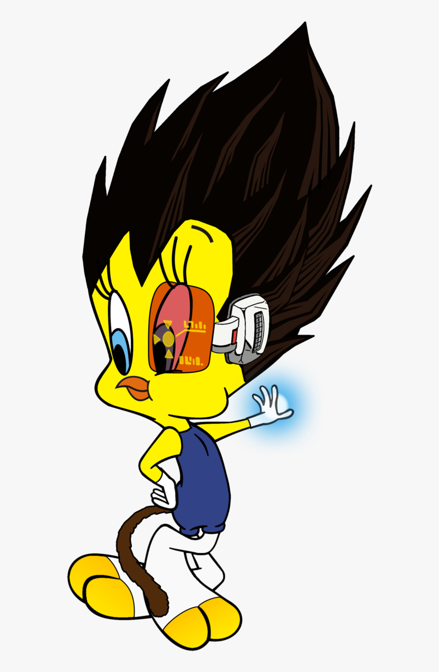 Tweegeta By Mcgrass - Super Saiyan Tweety Bird, HD Png Download