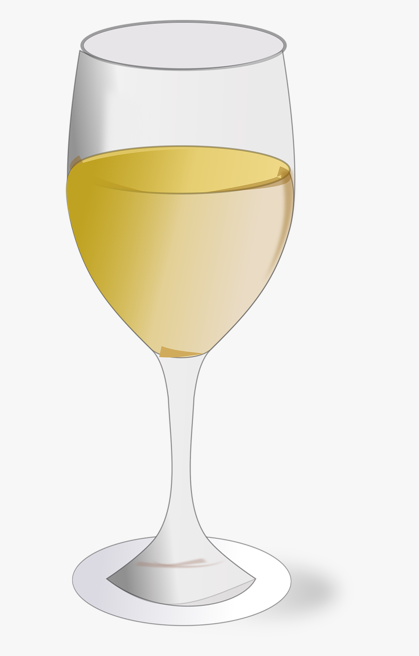 Glass White Wine Wine Glass Free Photo - Wine Glass, HD Png Download