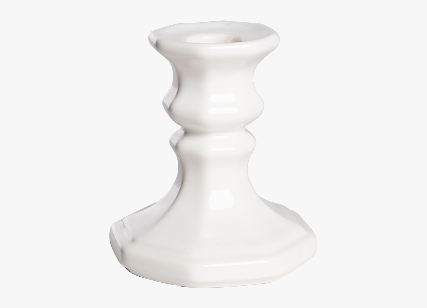 White Porcelain Candlestick - Baluster, HD Png Download