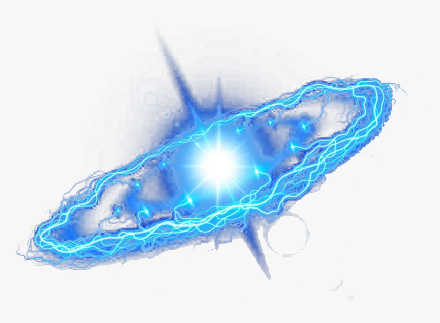 Lightning Euclidean Vector Blue - Speedboat, HD Png Download