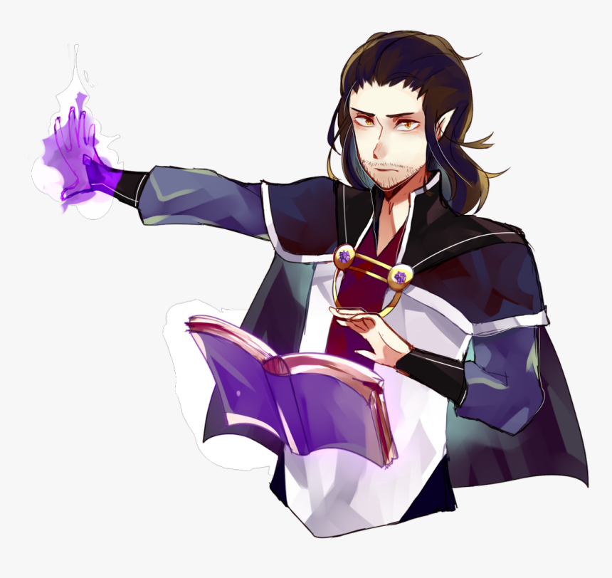 Nel Celestine [guru] On Twitter - D&d Half Elf Warlock, HD Png Download