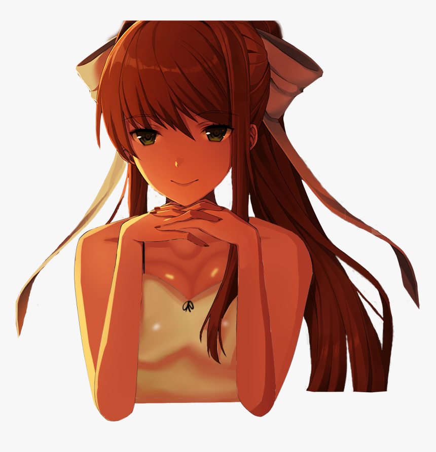 Monika Png Doki Doki - Doki Doki Literature Club Monika Png, Transparent Png