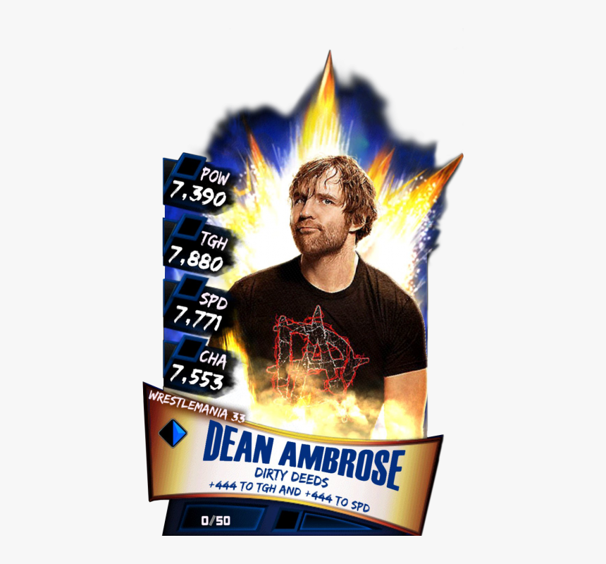 Dean Ambrose Wwe Supercard Season Debut Wwe Png Dean - Wwe Supercard Alexa Bliss, Transparent Png