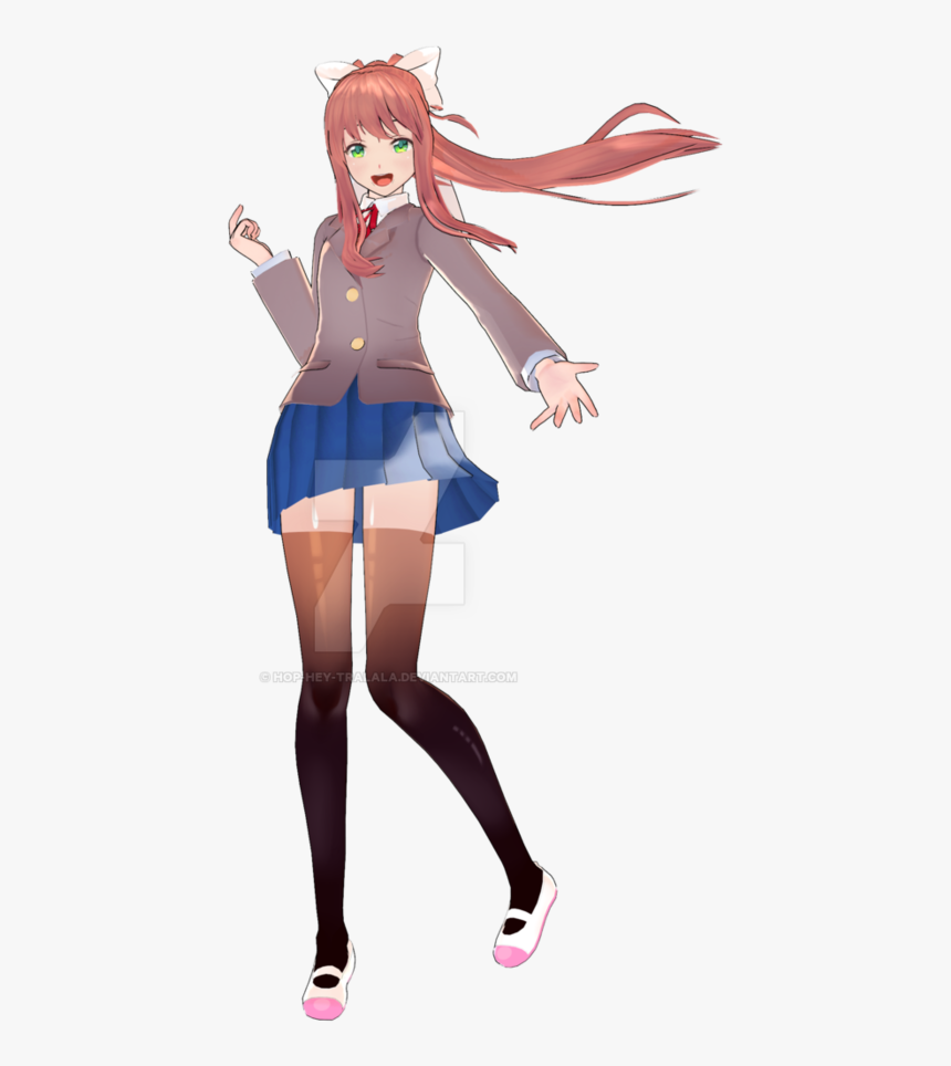 Monika Mmd, HD Png Download