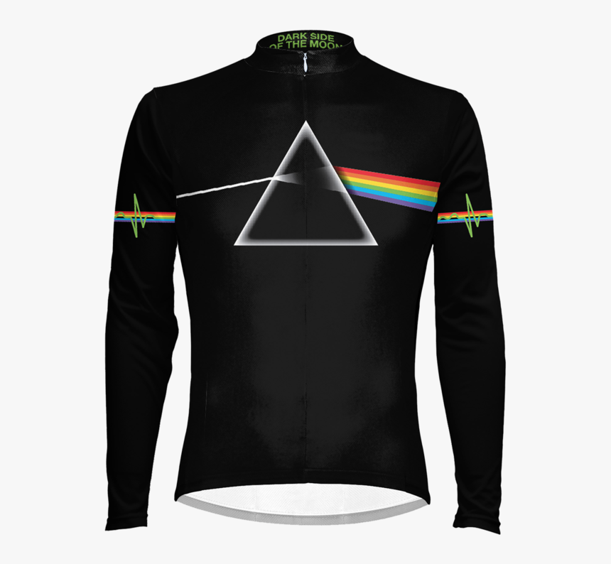 Pink Floyd The Dark Side Of The Moon Men S Long Sleeve - Pink Floyd Dark Side Of The Moon Cycling Jersey, HD Png Download