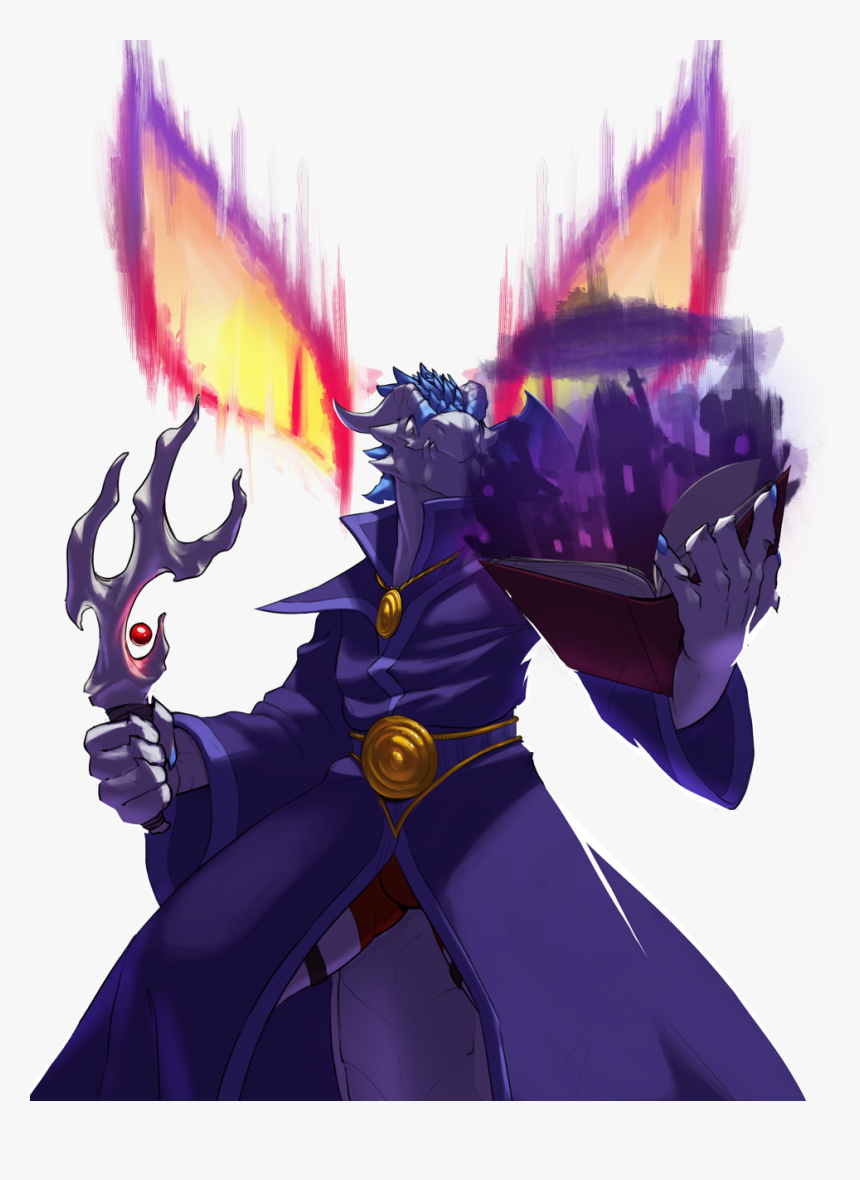 Medrash The Warlock - Illustration, HD Png Download
