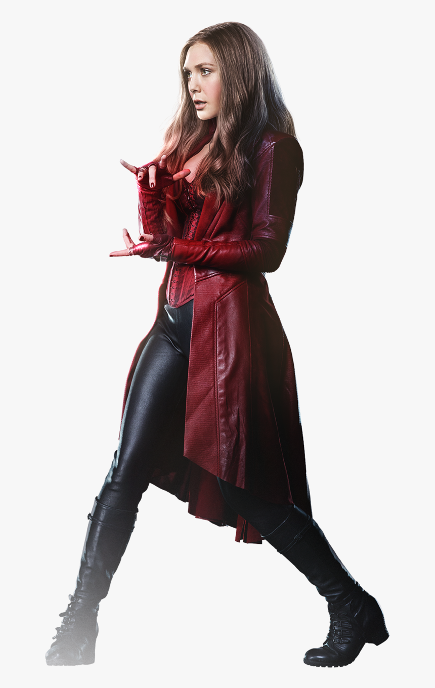 Elizabeth Olsen, Scarlet Witch, And Marvel Image - Scarlet Witch Png, Transparent Png