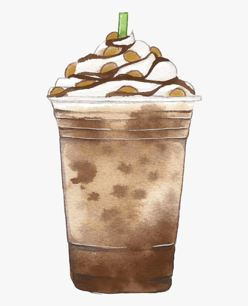 Bebidas En Acuarela - Ice Cream Sodas, HD Png Download