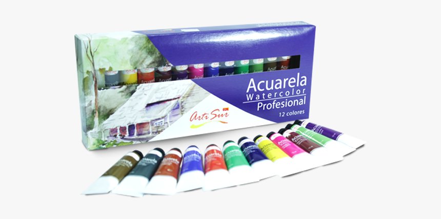 Acuarelas Profesionales, HD Png Download