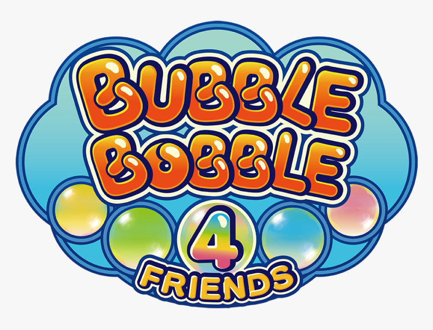 Bubble Bobble 4 Friends Logo, HD Png Download