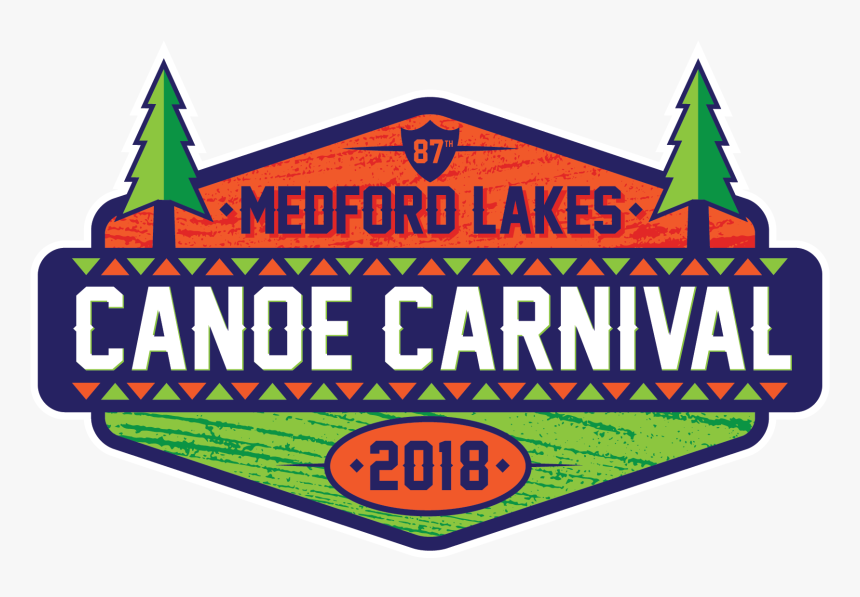 Clip Art Canoe Colony News Senior - Medford Lakes Canoe Carnival 2018, HD Png Download