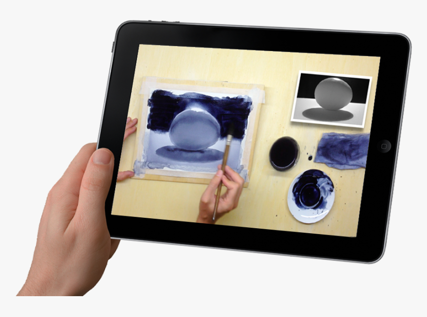 Curso Online De Pintura A La Acuarela - Website Builder, HD Png Download