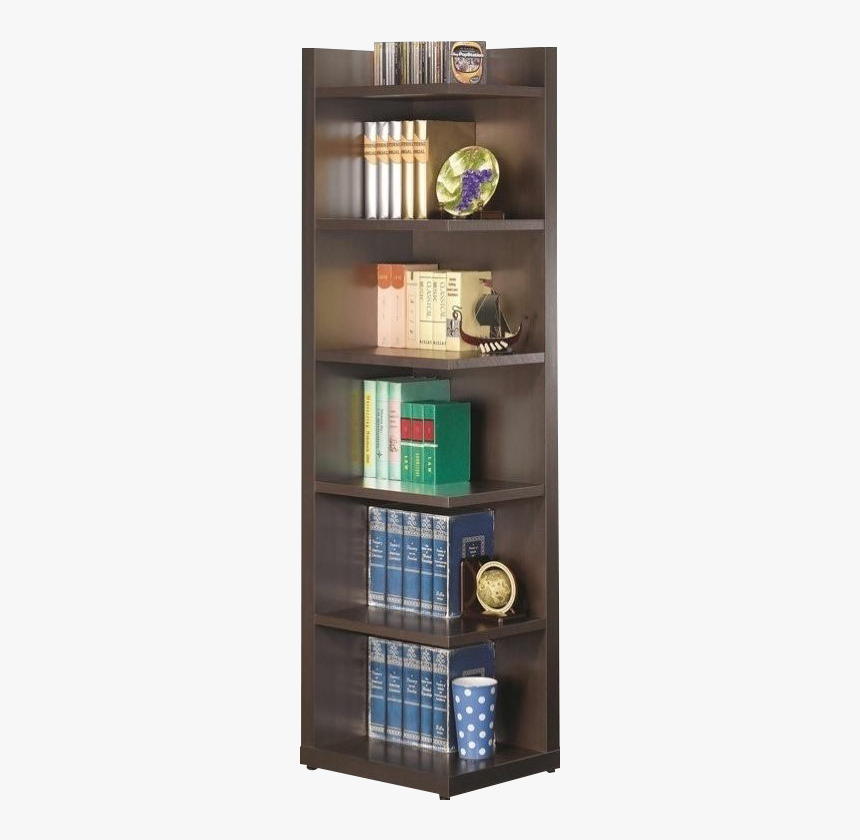 Open Corner Bookshelf, HD Png Download