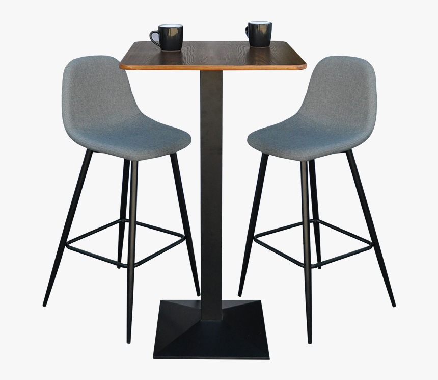 Mid Century Modern Leather Bar Stool, HD Png Download