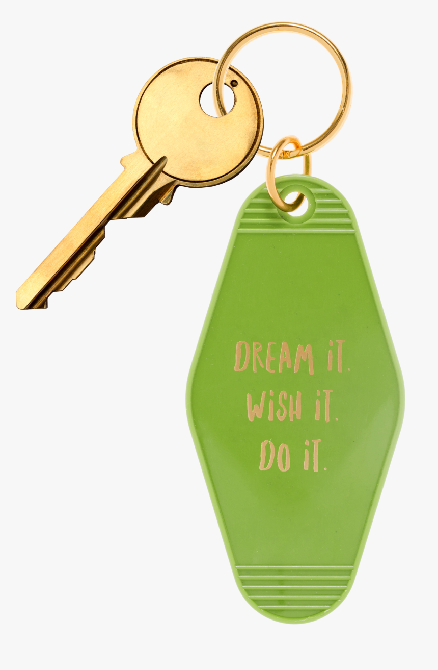 *retro Motel Style Keychain Vintage Key Chain Hotel, HD Png Download