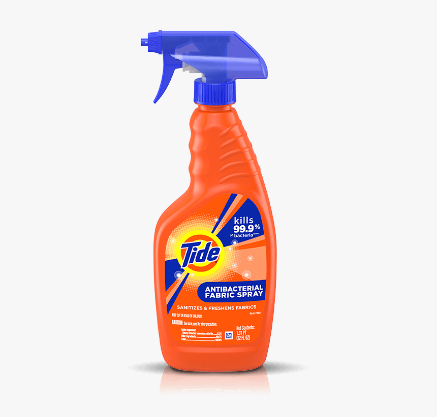 Tide Antibacterial Fabric Spray, HD Png Download