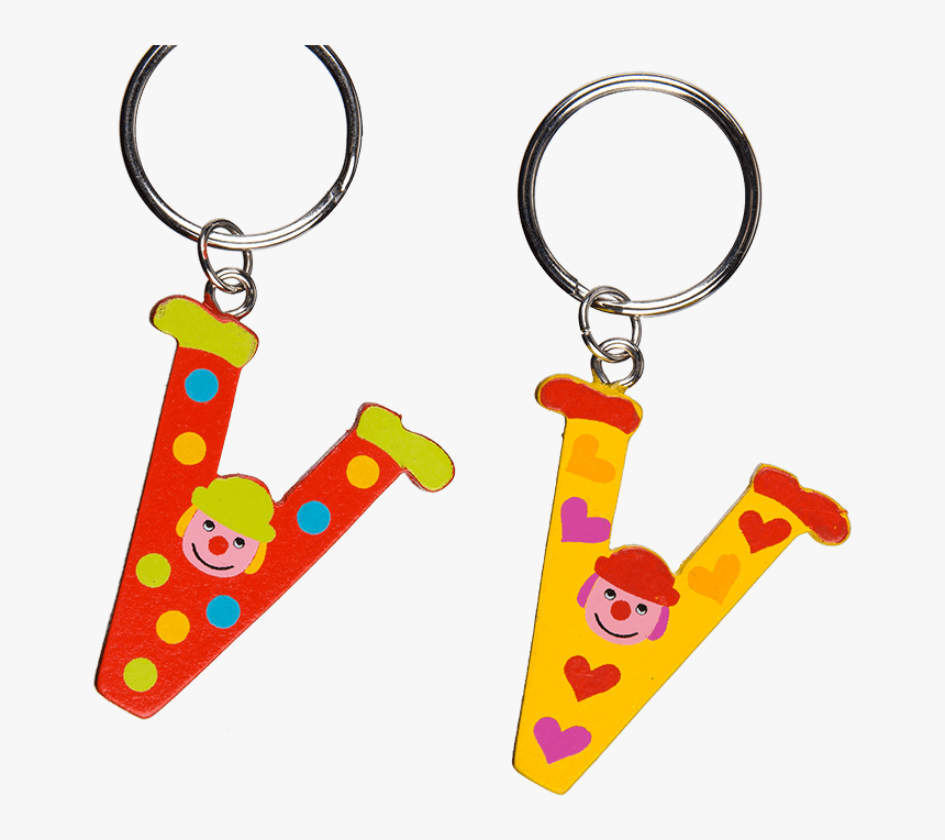 Transparent Letter V Png - Key Chain On Letter V, Png Download