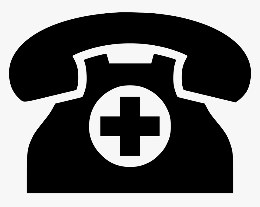 Phone Telephone Ambulance Svg - Telephone Call Icon Png, Transparent Png