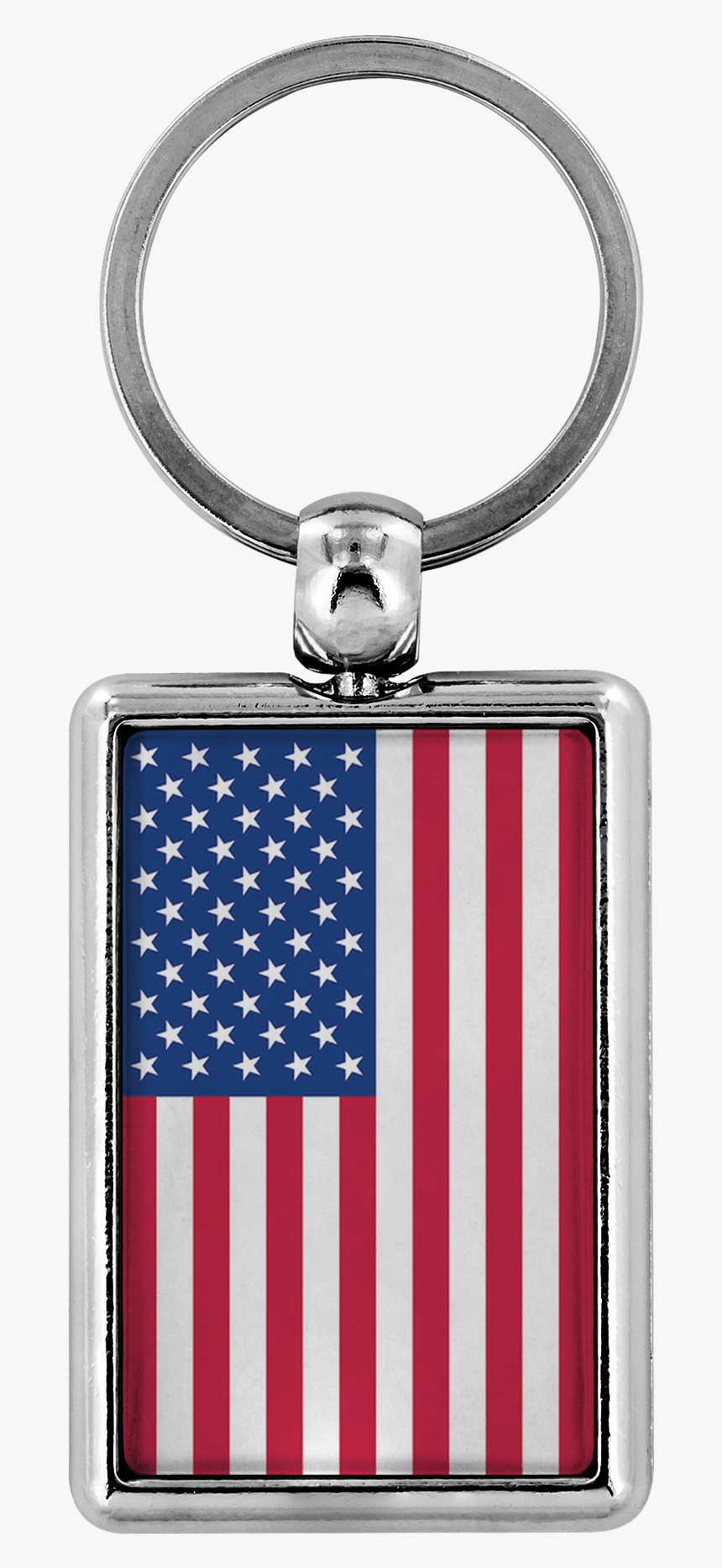 American Flag Keychain - Day I Met You I Found My Missing Piece Keychain, HD Png Download