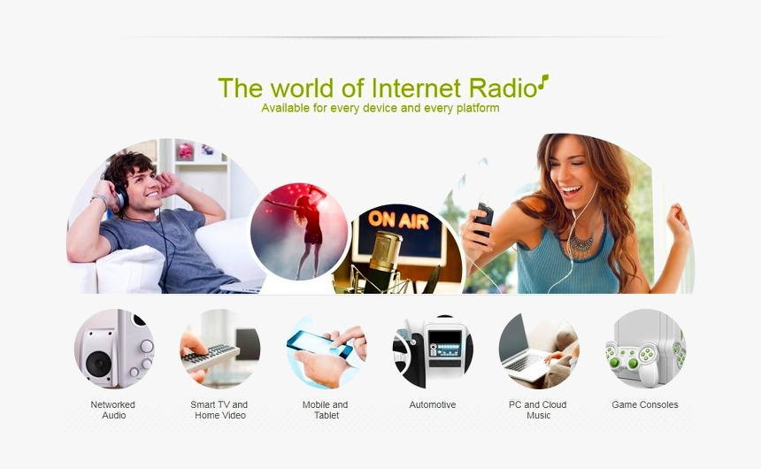 Streaming - Live Stream - Live Streaming - Tunein - - Online Advertising, HD Png Download