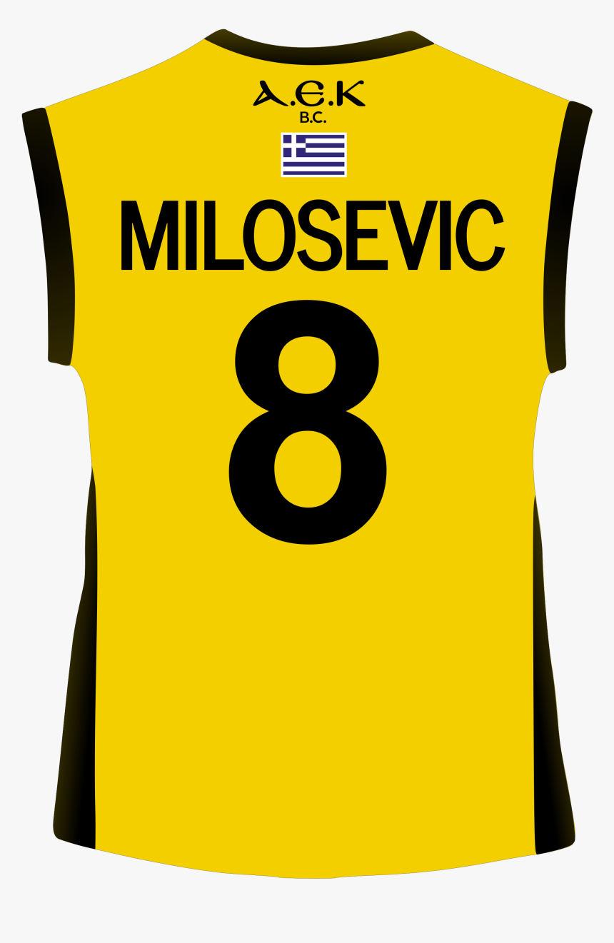 Jersey Vector Basketball - Back Basketball Shirt Png, Transparent Png