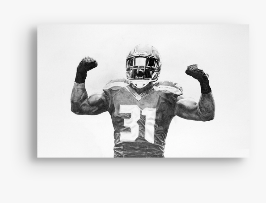 Kam Chancellor Art, HD Png Download