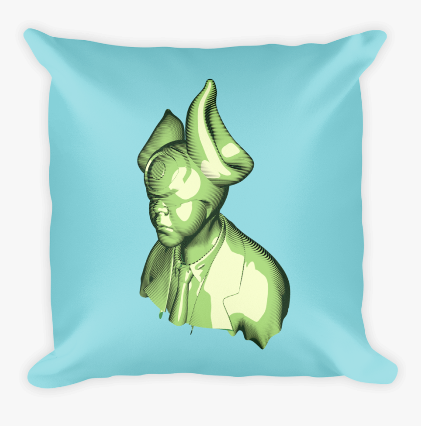 Mad King Throw Pillow In Robin S Egg Blue - Throw Pillow, HD Png Download