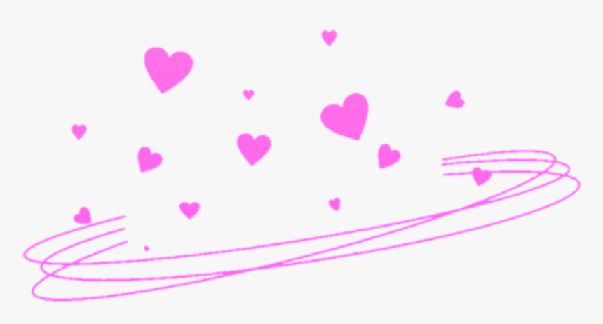 Ftestickers Hearts Heartcrown Halo Tumblr Pink Png - Blue Heart Crown Png, Transparent Png