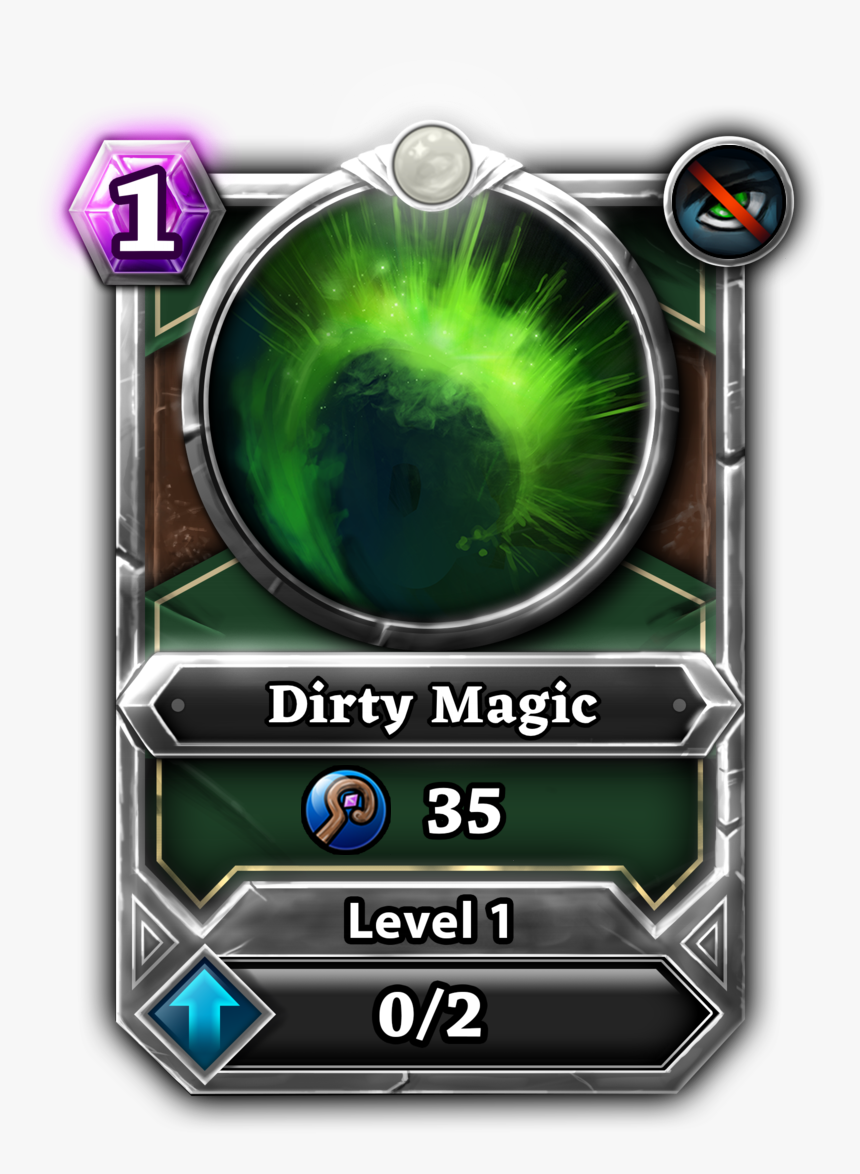 Dirty Magic Card - Portable Network Graphics, HD Png Download