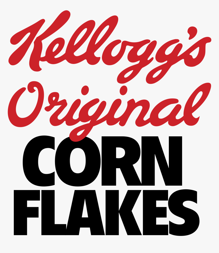 Transparent Kelloggs Logo Png - Kellogg's Corn Flakes Logo Png, Png Download