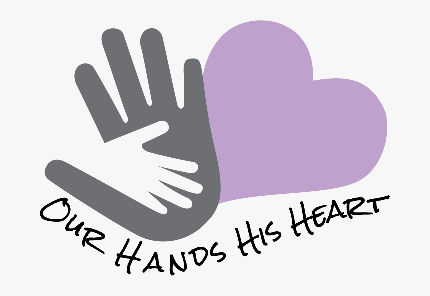 Our Hands His Heart - Heart, HD Png Download