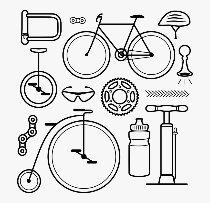 Cycling Icons, HD Png Download