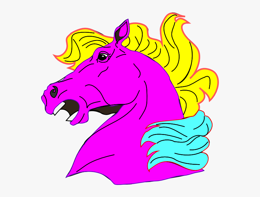 Transparent Horse Png - Angry Horse, Png Download