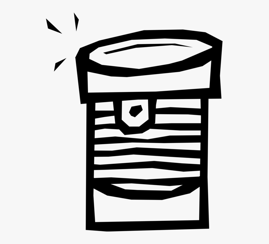 Vector Illustration Of Waste Basket, Dustbin, Garbage - Klaket Icon Png, Transparent Png