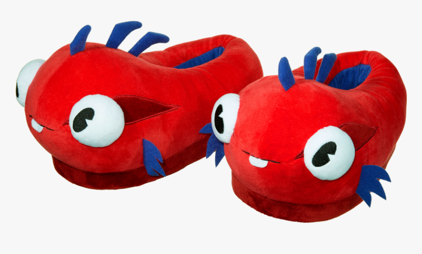 Red Murloc Slippers, HD Png Download