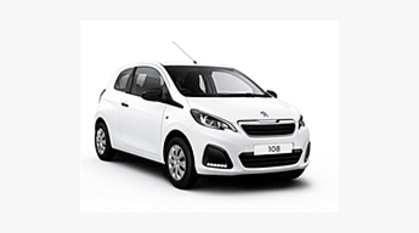 Peugeot 108 5 Door White, HD Png Download