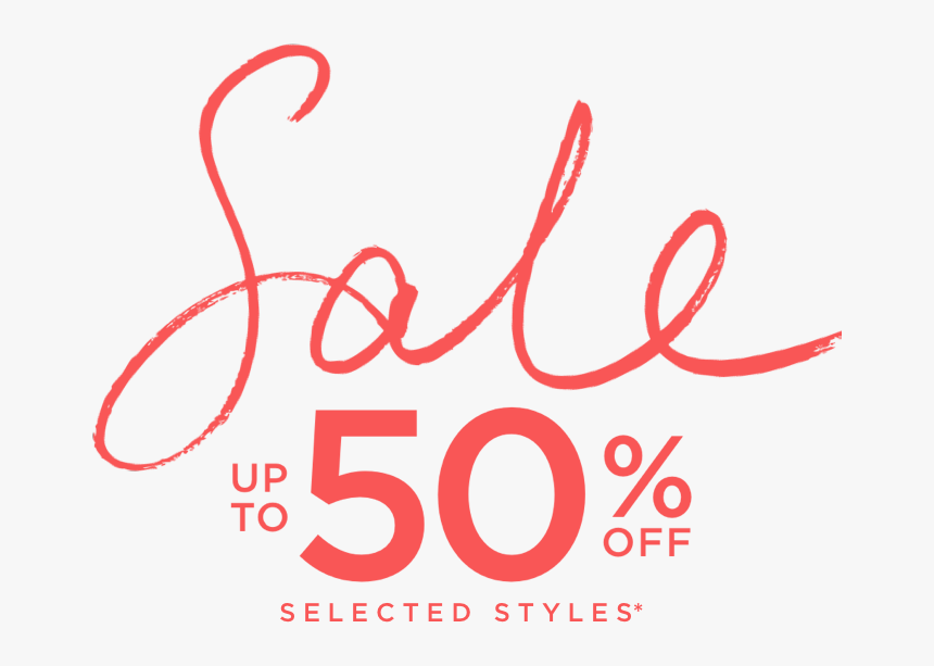 Sale Up To 50% Off Women S Clothing - Graphic Design, HD Png Download